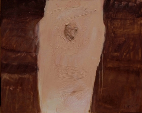 Knie neu, 100x80, 2008
