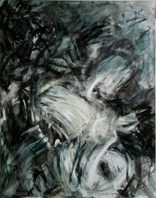 Schattengeflecht, 120x95, 2002