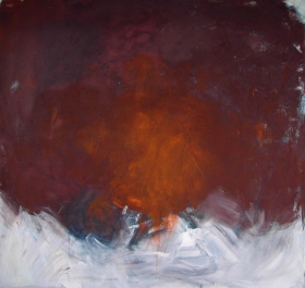 o.T. (Grillblech), 100x100, 2008