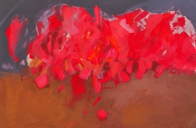 o.T. (Kardinäle), 2005, 80x120