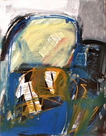 o.T. (Notenstress), 100x80, 2000