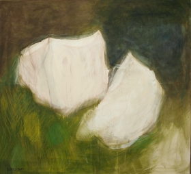 2 Körper im Wald, 90x100, 2013