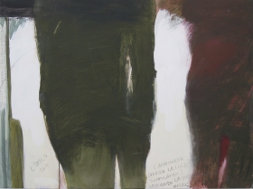o.T. (Camminando...), 80x100, 2011