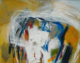 Verschleierungen, 80x100, 2004
